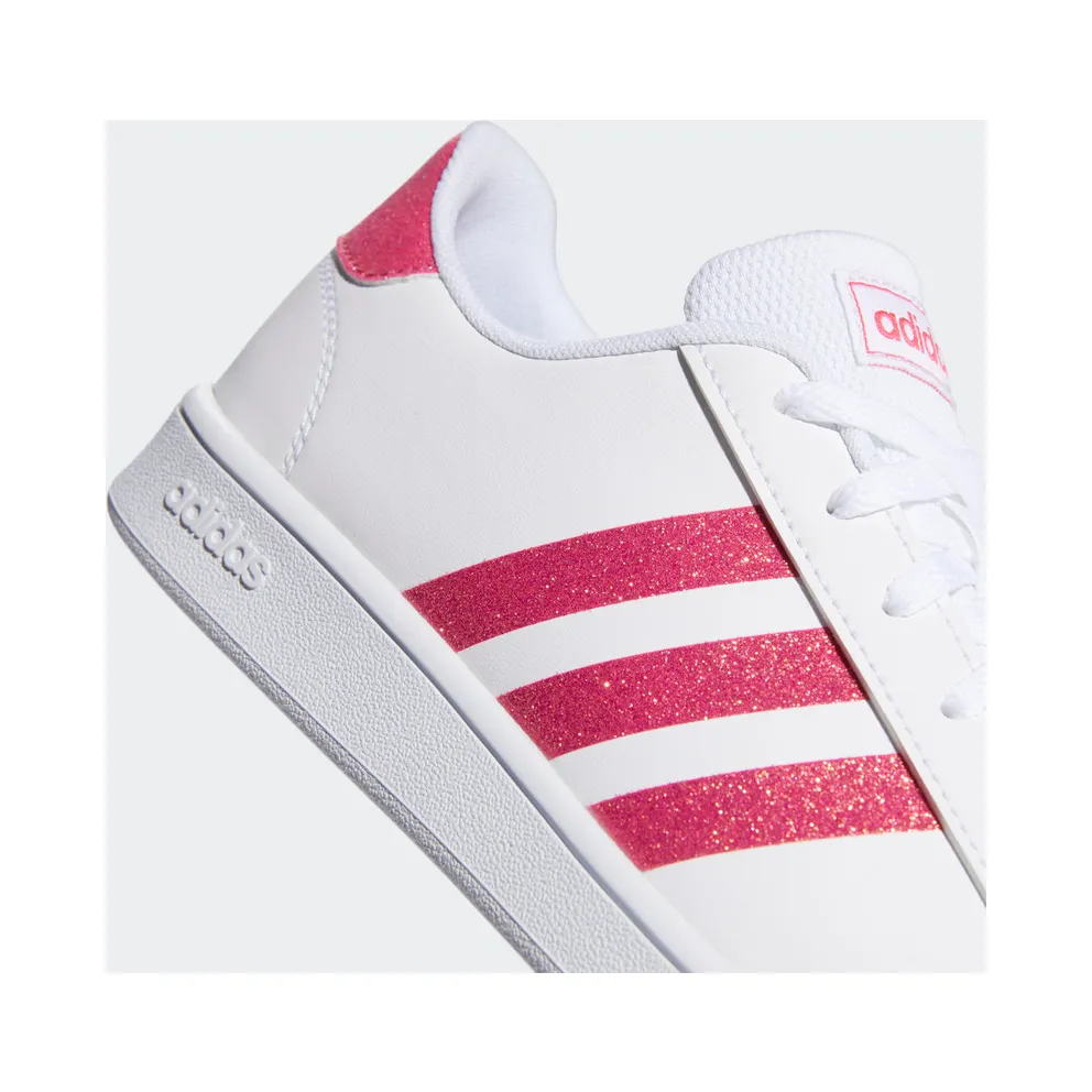 Adidas Grand Court Cloud White / Real Pink / Cloud White (EG5136)
