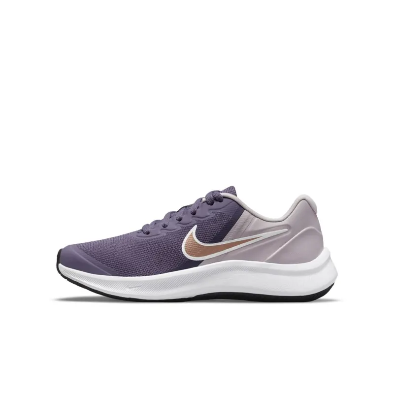 Nike Star Runner 3 Older Kids’ Road Running Purple 50% Sustainable Materials (DA2776-501)