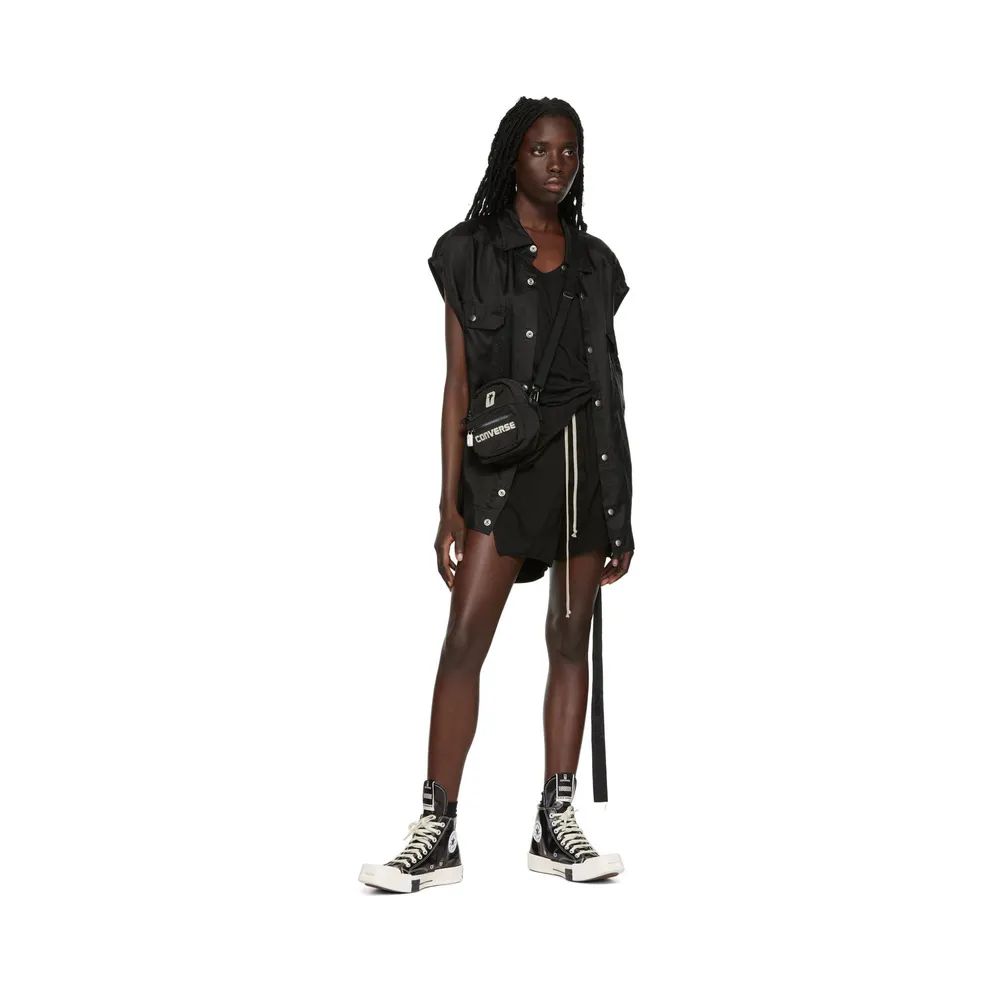 Rick Owens Drkshdw Black Converse Edition Turbodrk Chuck 70 Hi (DC01BX291 A01R0)