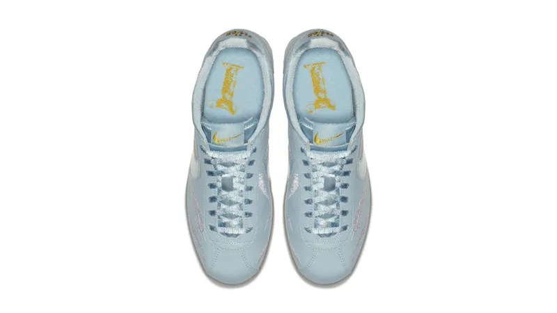 Nike  Classic Cortez Ocean Bliss (W) Ocean Bliss/Ocean Bliss-Metallic Gold (AR5393-400)