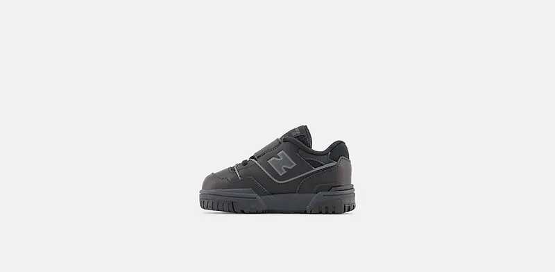 NEW BALANCE 550 Bungee Lace with Top Strap “BLACK” (IHB550BB)