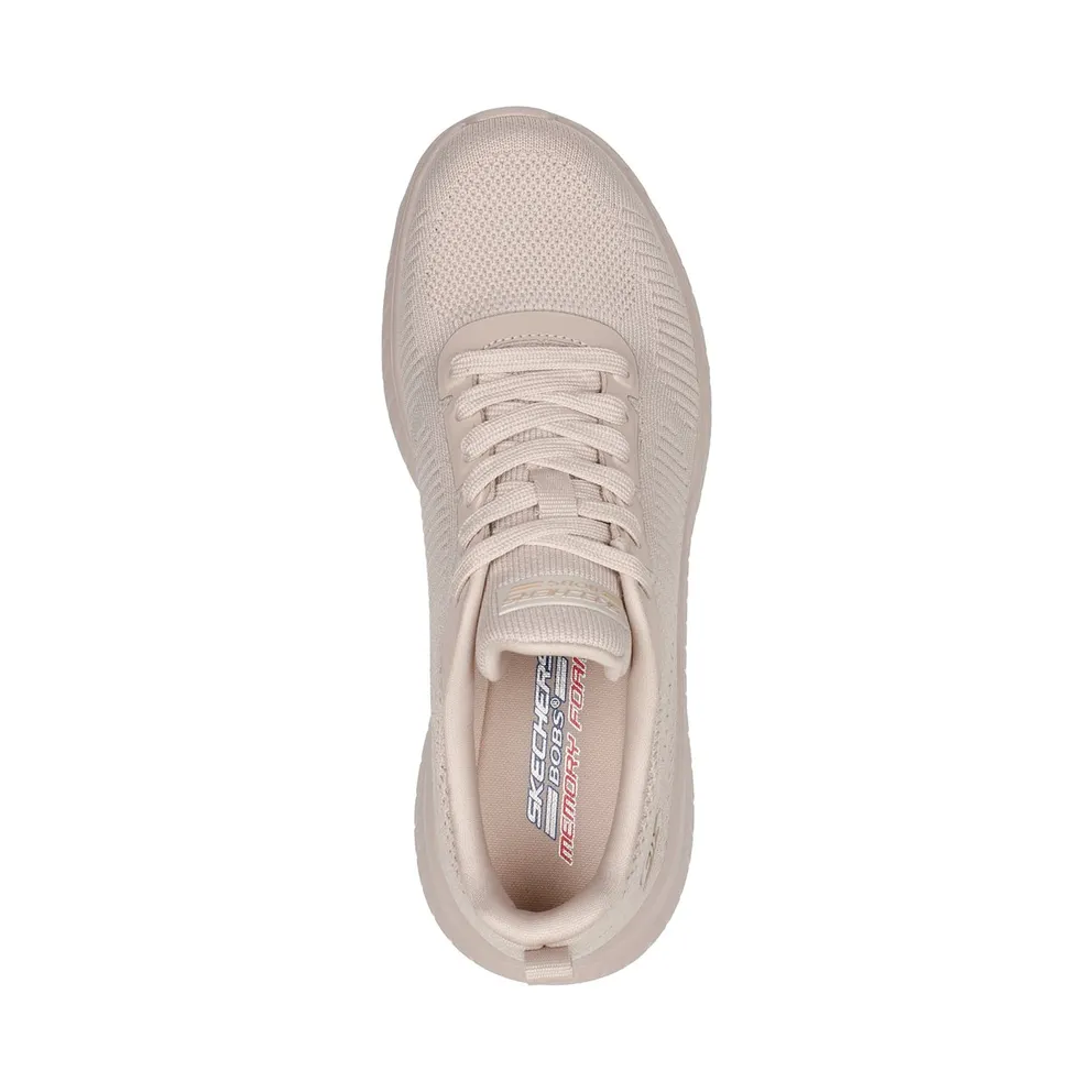 Skechers BOBS Sport Squad Chaos – Face Off Sneaker Nude Natuurlijk