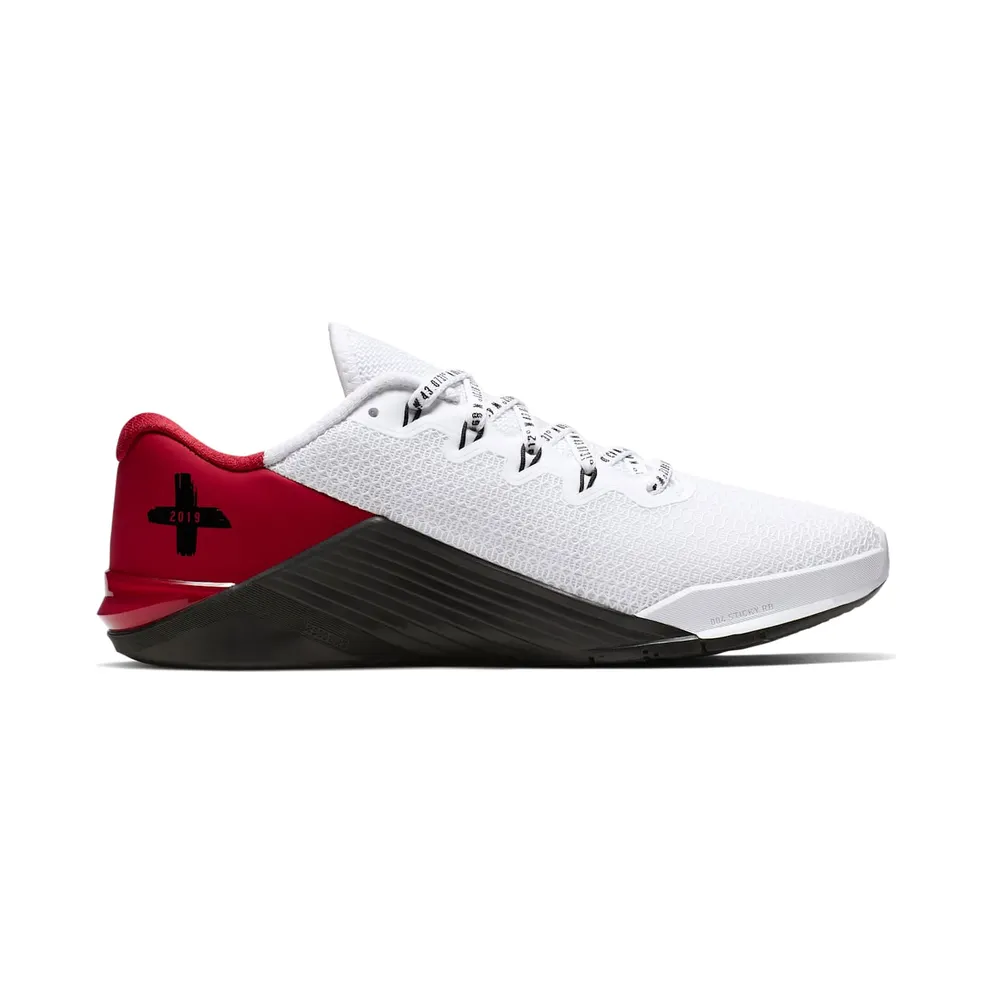 Nike Metcon 5 White University Red White/Black/University Red (CW0526-106)