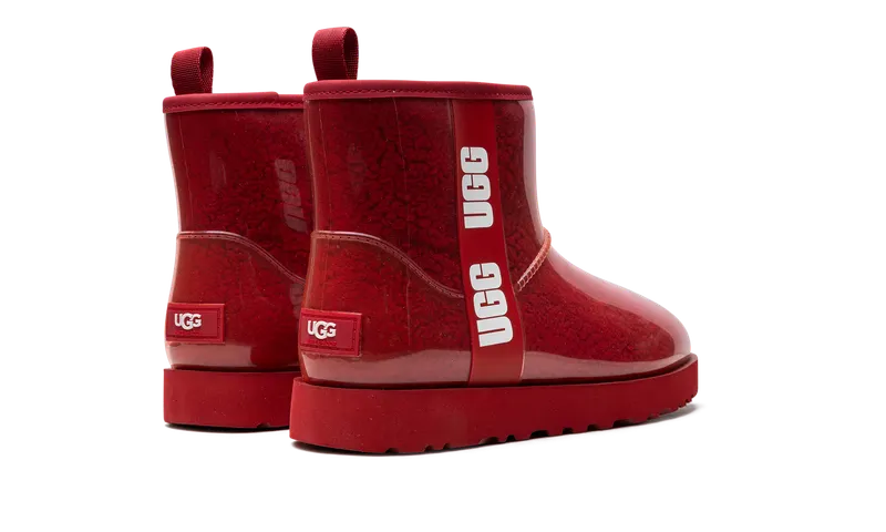 Ugg CLASSIC CLEAR MINI “Red” (1113190-SBR)