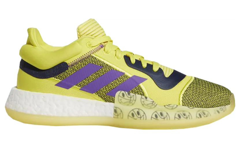adidas Marquee Boost Low Yellow Purple Black