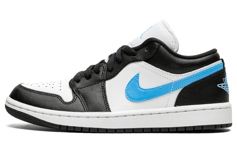 Air Jordan 1 Low Black University Blue White (DC0774-041)