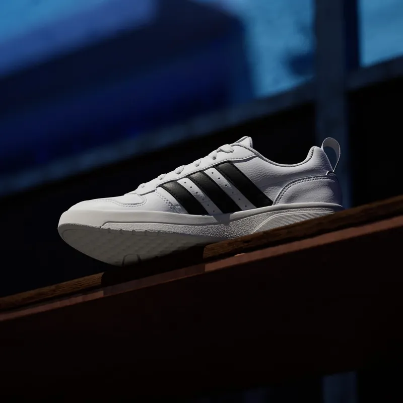 Adidas COURTWAVE Shoes Cloud White / Core Black / Silver Metallic (KI9124)
