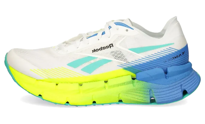 Reebok FloatZig X1 “White Digital Lime Blue” (100201-727)