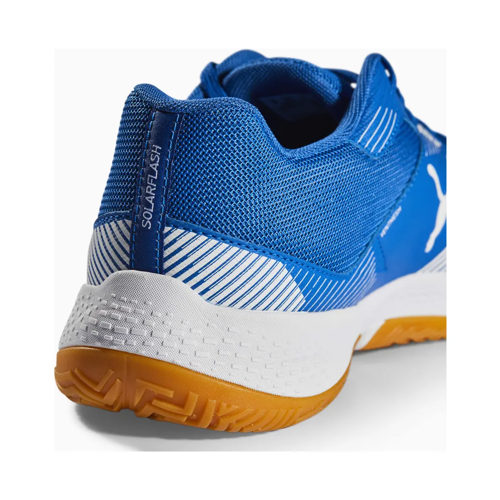 Puma Solarflash II Indoor Sports Shoes White/Blue (106882-03)