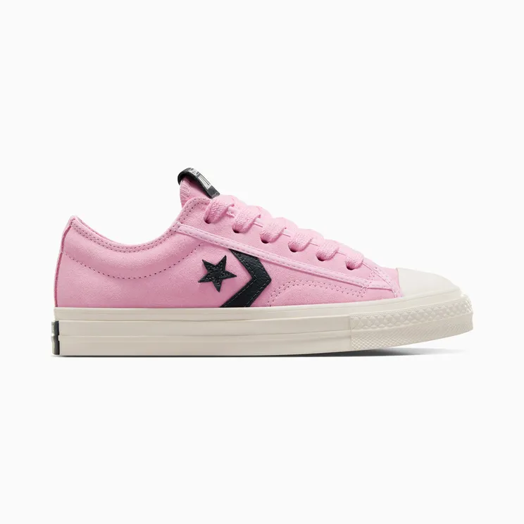Converse Star Player 76 Black & Pink Tongue Tied/Egret/Shadow Woods (A12473C)