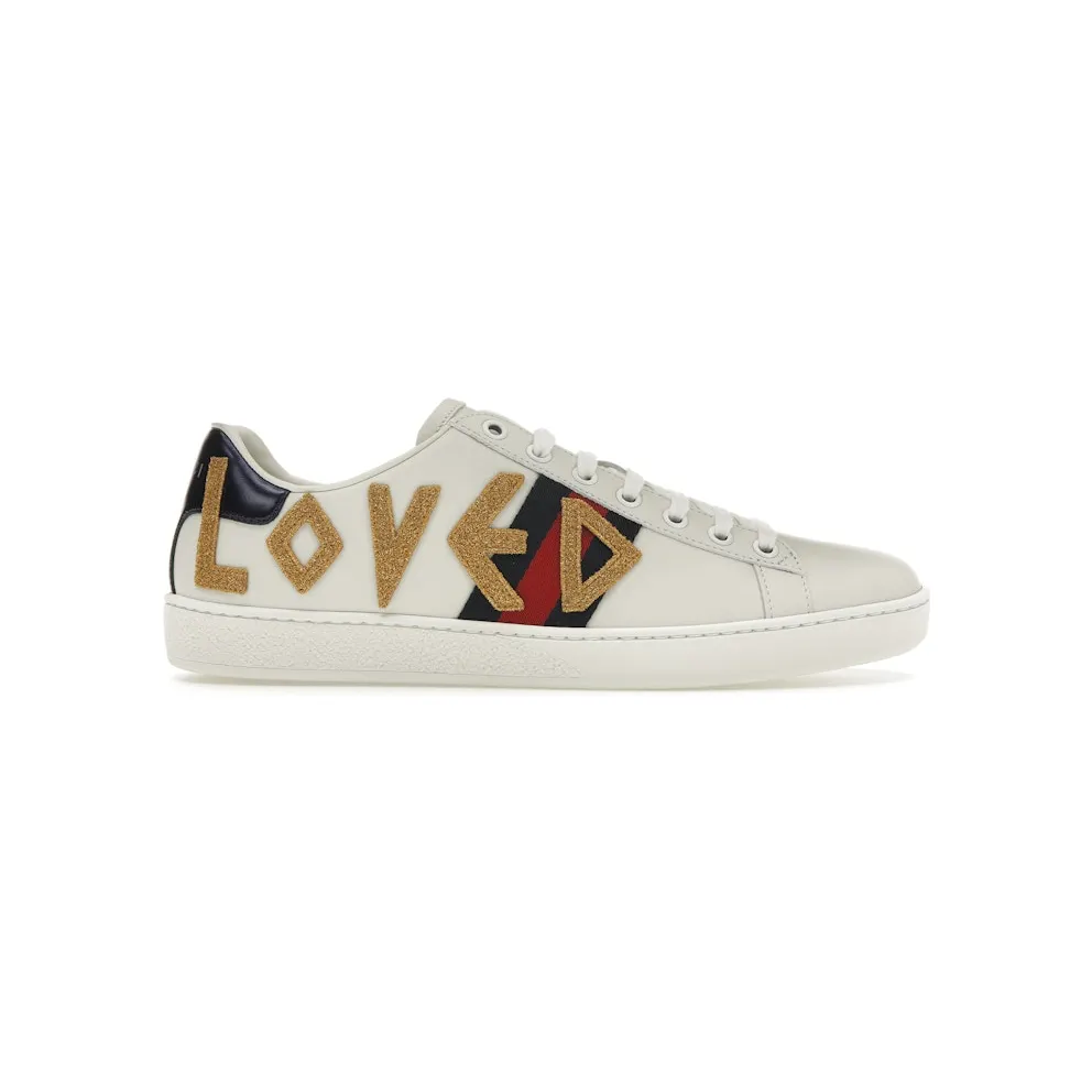 Gucci Ace Embroidered Love (W)