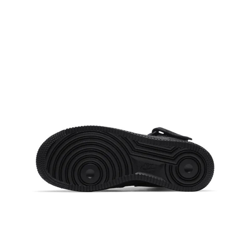 Nike Air Force 1 Mid Black 2014 (GS) Black/Black (314195-004)