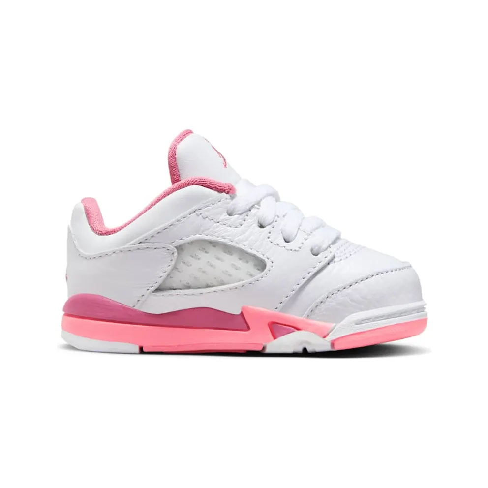 Jordan 5 Retro Low White Desert Berry Black Coral Chalk (DX4391-116)