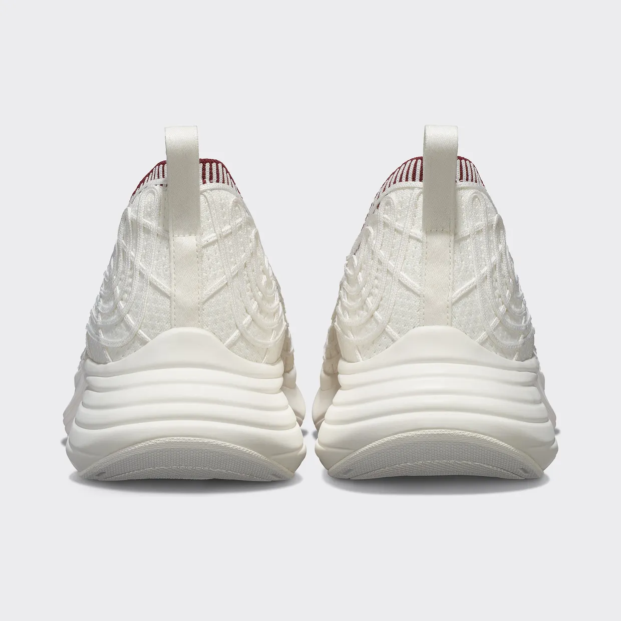 APL TechLoom Zipline “Ivory/Burgundy/Ribbed” (Dames) (3)