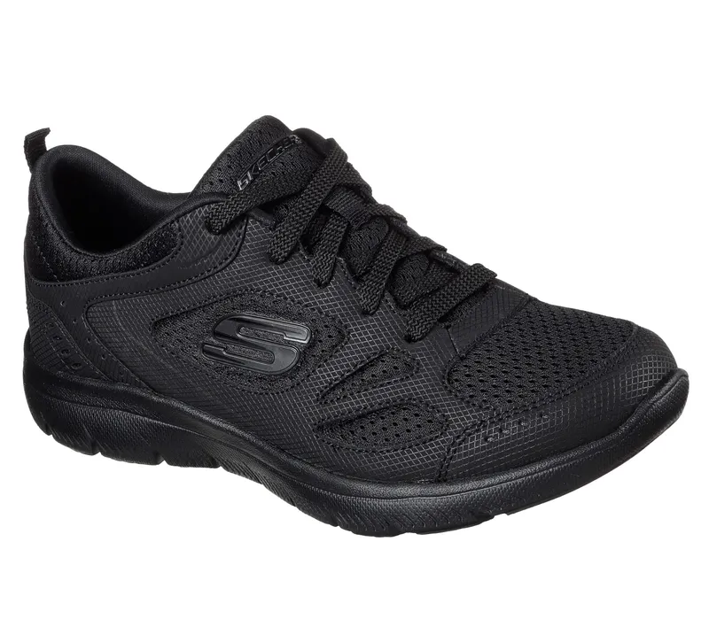Skechers Summits – Suited – Black – “Black” (12982 BBK)