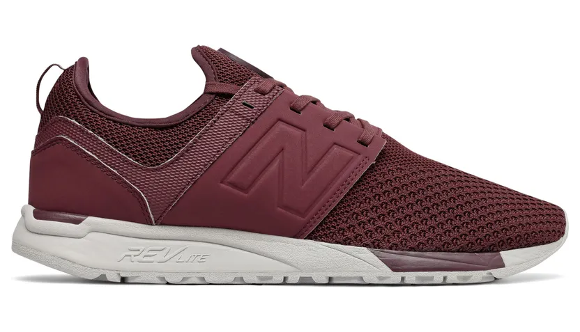 New Balance 247 Burgundy Overcast Grey