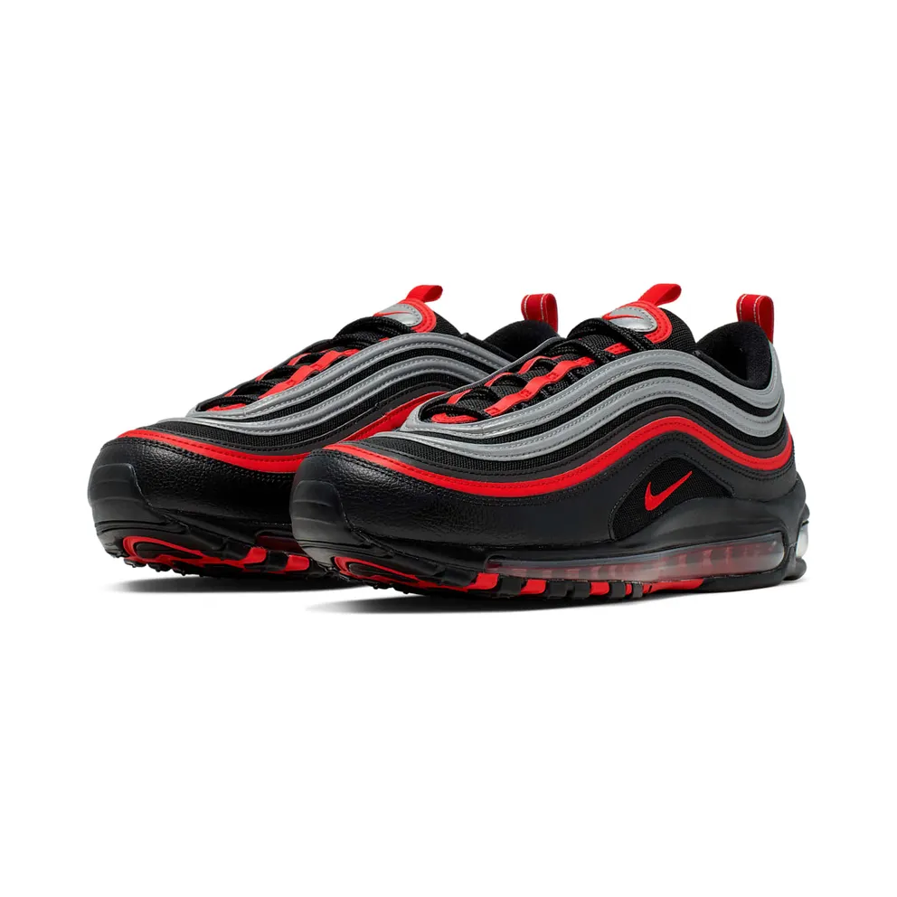 Nike Air Max 97 Black Red Silver Black/Metallic Silver-University Red (921826-014)