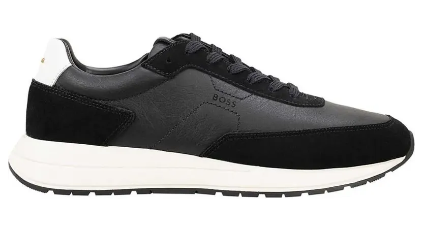 Boss – Vinston Lage Sneakers – Heren – Schoenen – Zwart (50557837-001)