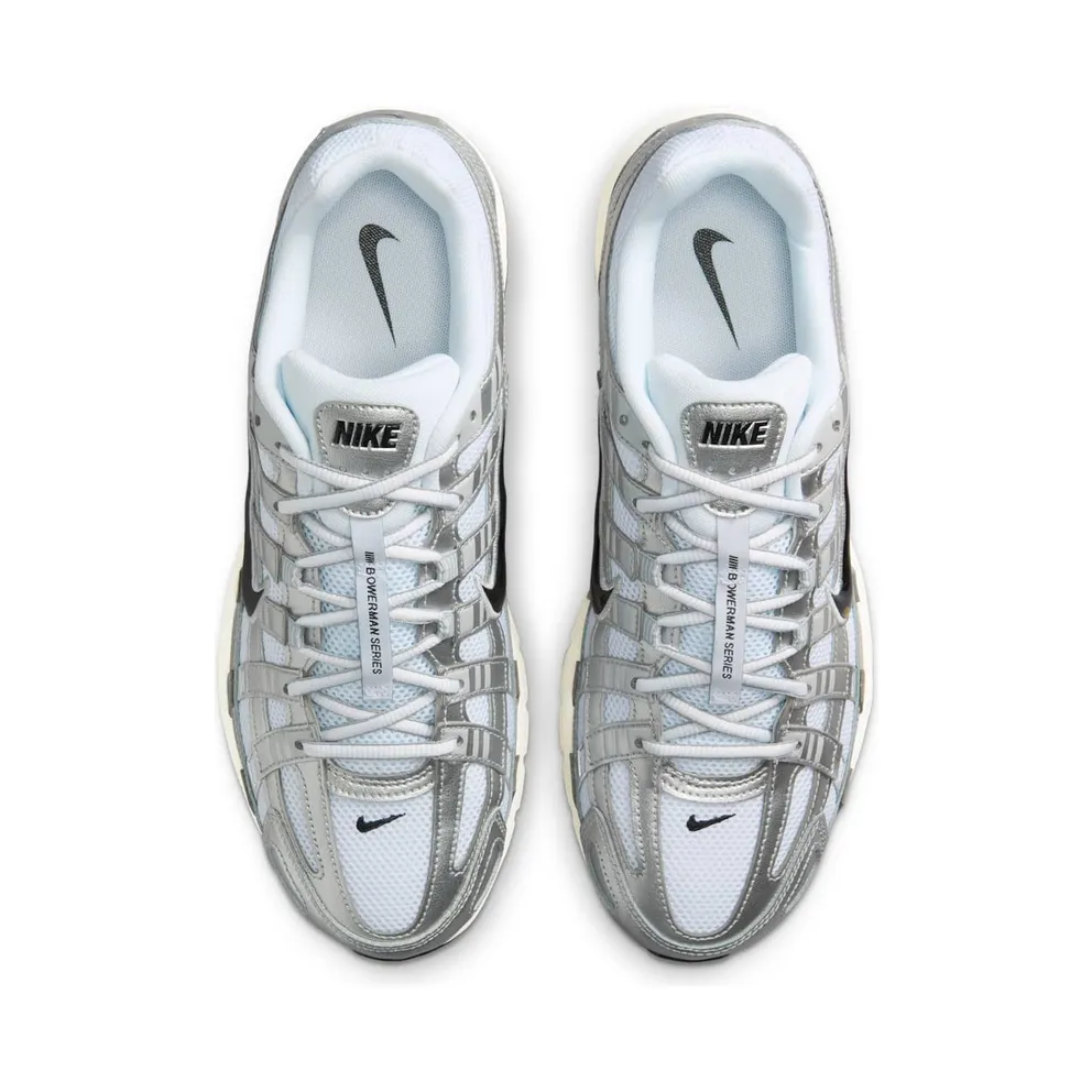 Nike P-6000 (white / black / metallic silver / flt silver) – CD6404-105