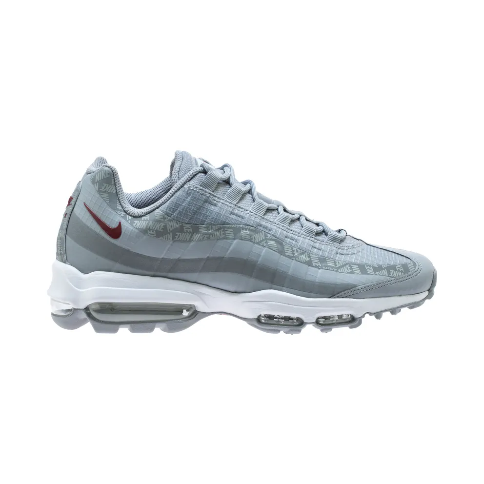 Nike Air Max 95 Ultra Wolf Grey Red Crush (AR4236-001)