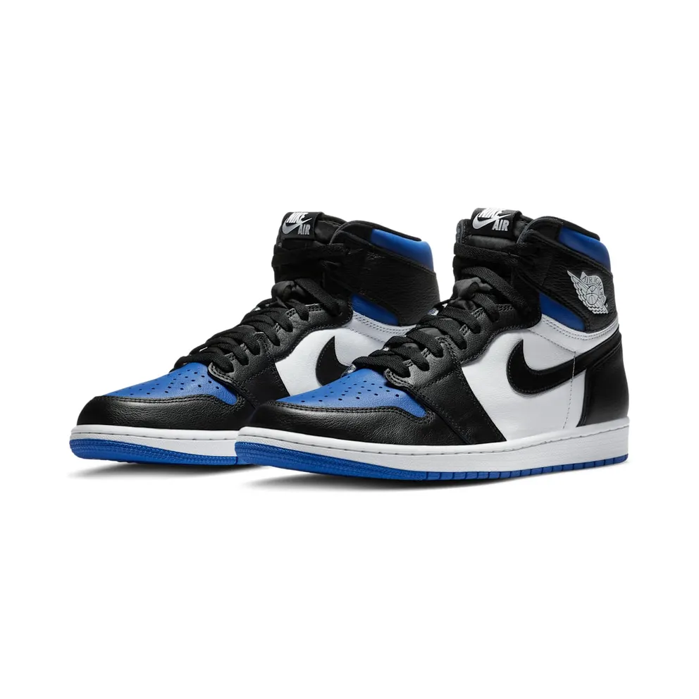 Air Jordan Nike AJ I 1 Retro High ‘Royal Toe’ (2020) (555088-041)
