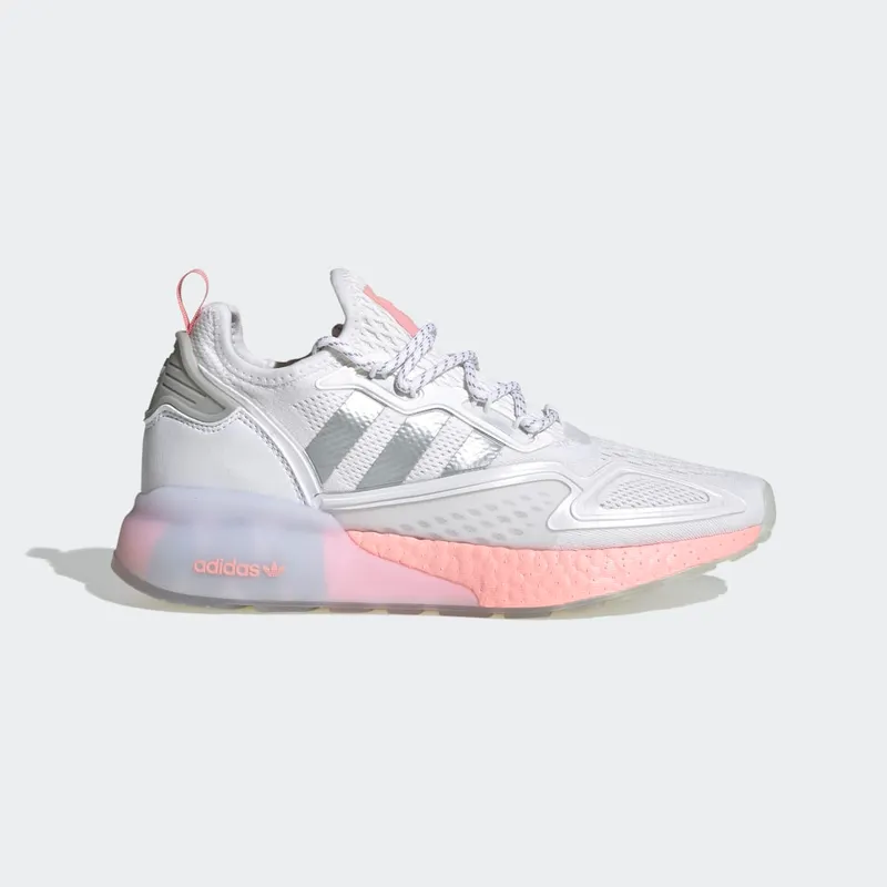 Adidas ZX 2K Boost ‘White Glow Pink’ Cloud White/Clear Onix/Glow Pink (FY2013)