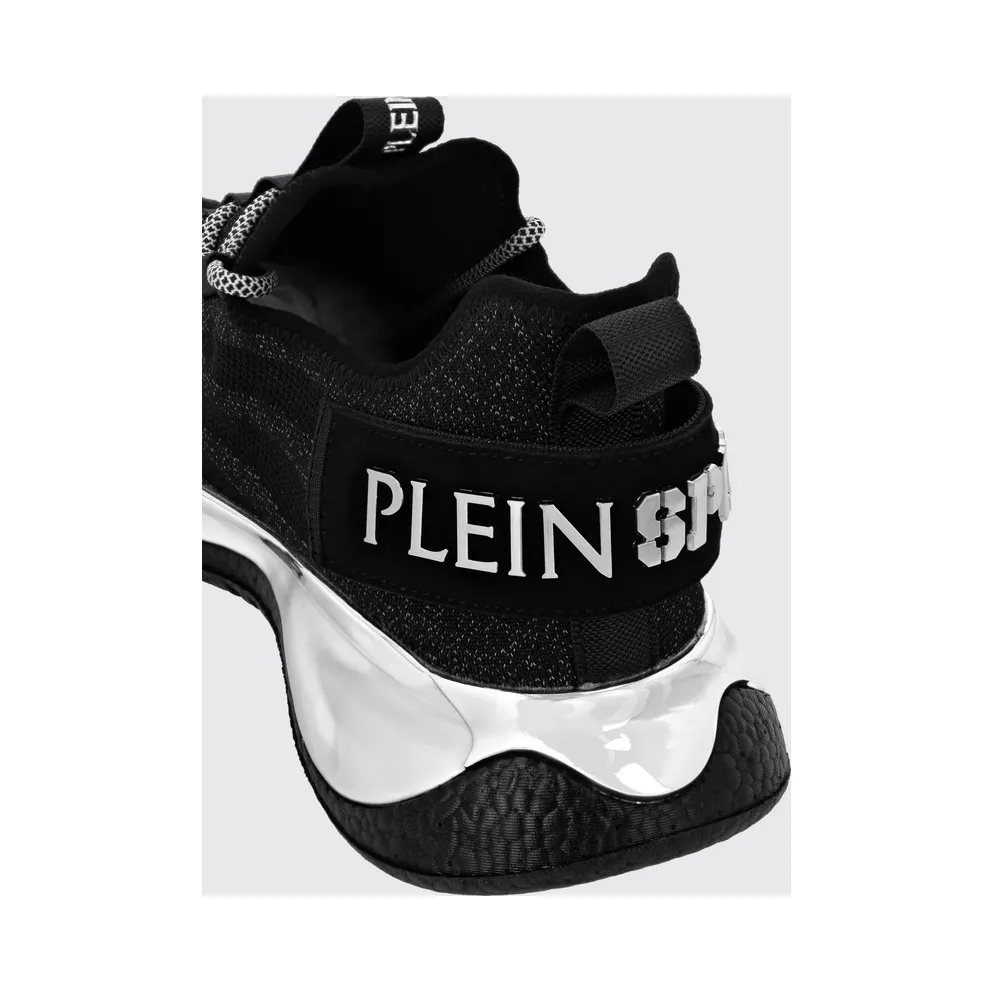 Plein Sport The Iron Tiger Gen. X.02 Knit with a Chunky Sole Black (SACSUSC0429STE003N0291)