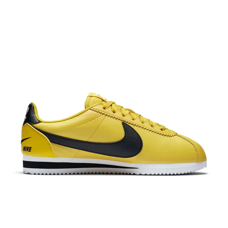 Nike Classic Cortez Blazing Sun Bright Citron/Black-White (807480-700)