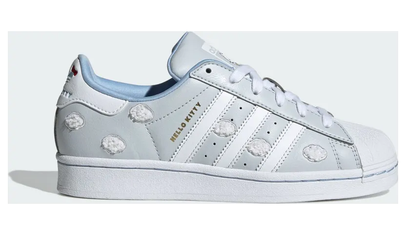 adidas Superstar Hello Kitty Halo Blue Cloud White Glow Blue (IF7021)