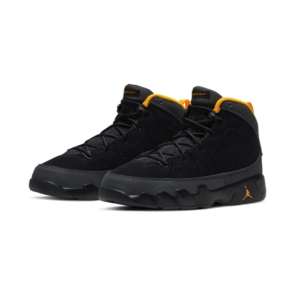 Jordan 9 Retro Dark Charcoal University Gold (PS) (401811-070)