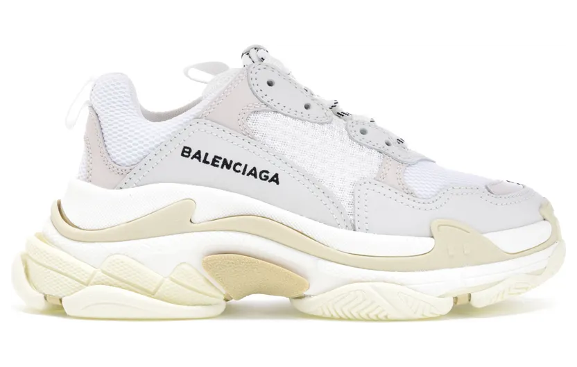 Balenciaga Triple S White (W) (2018 Reissue)