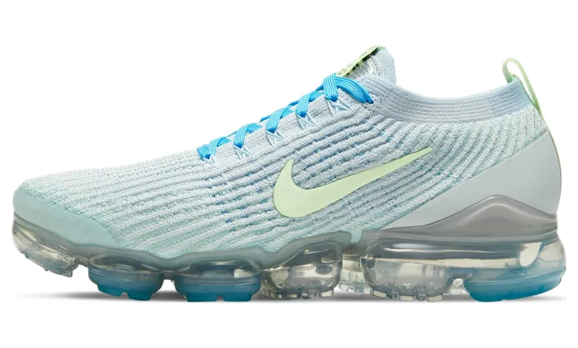 Nike Air VaporMax Flyknit 3 Baltic Blue Barely Volt (W)
