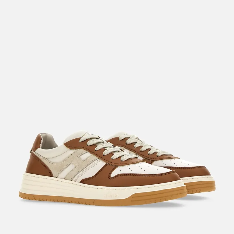 Hogan H630 White Grey Brown (HXM6300EU50OIS641J)