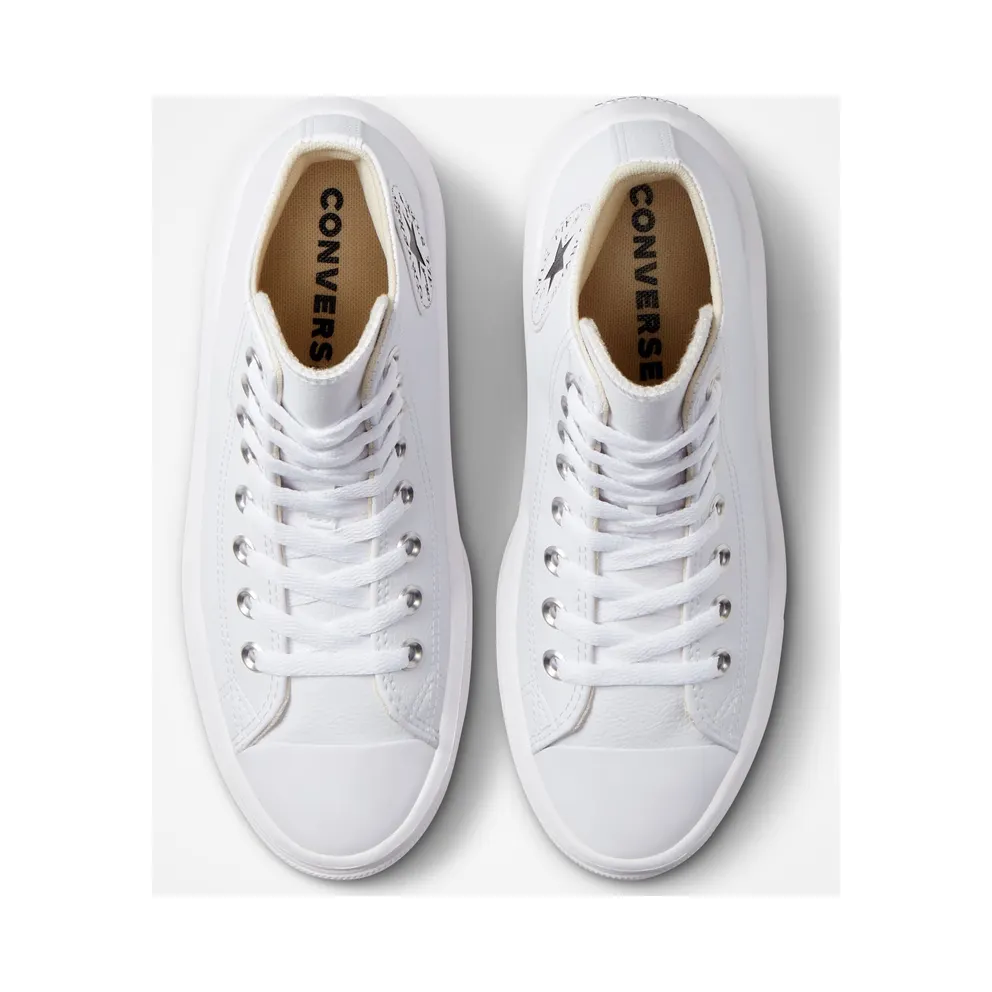 Converse Chuck Taylor All Star Move Platform Foundational Leather White/Black/White