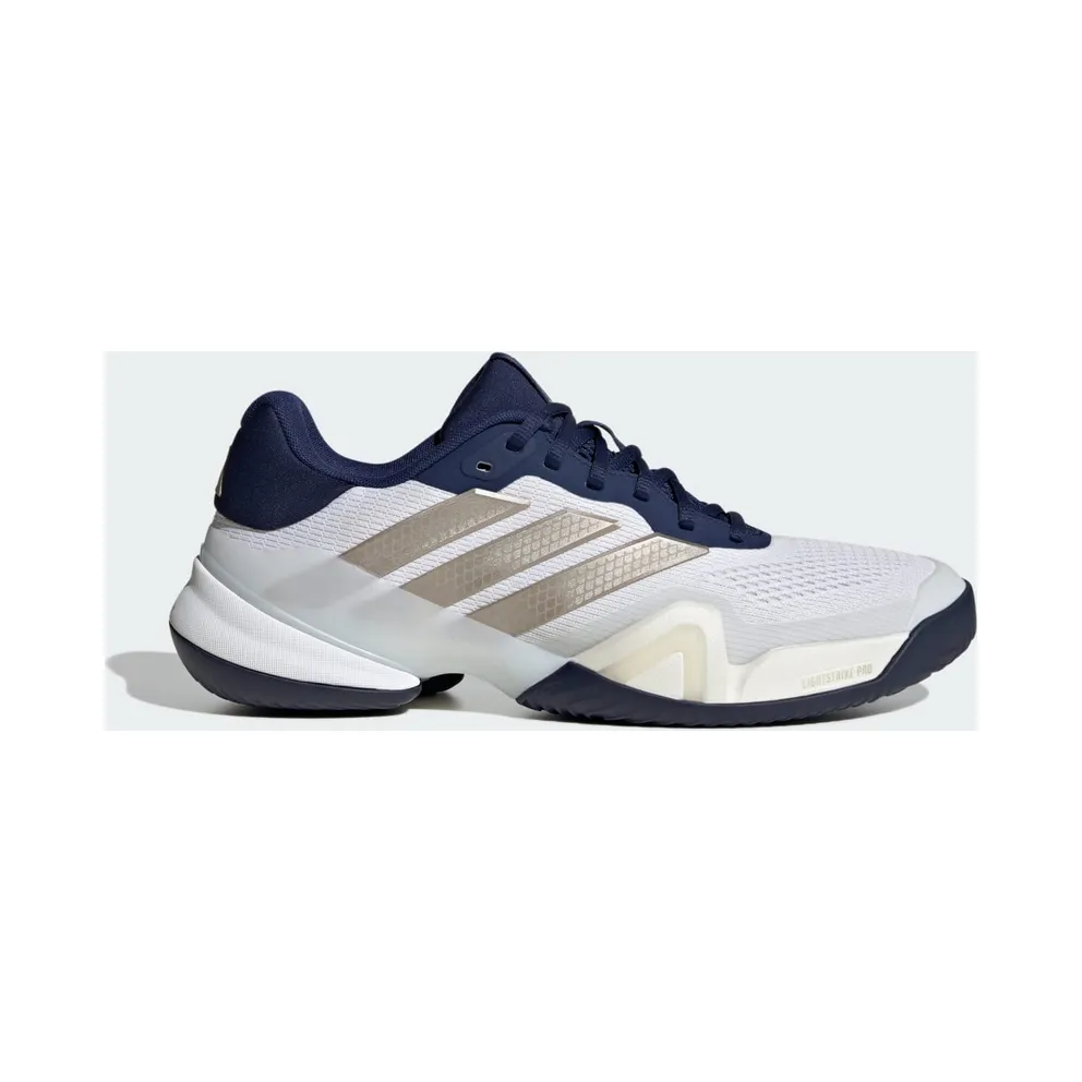 Adidas Barricade 14 Tennisschuhe Cloud White / Cyber Metallic / Dark Blue (JR1743)