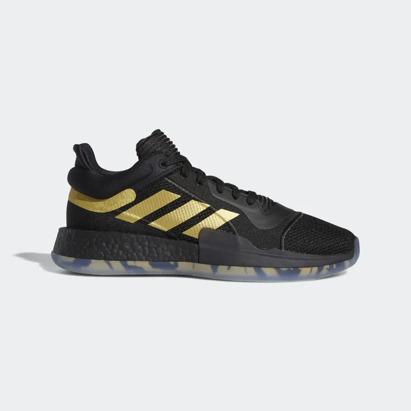 adidas Marquee Boost Low Black Gold Core Black/Gold Metallic/Core Black (EE8572)