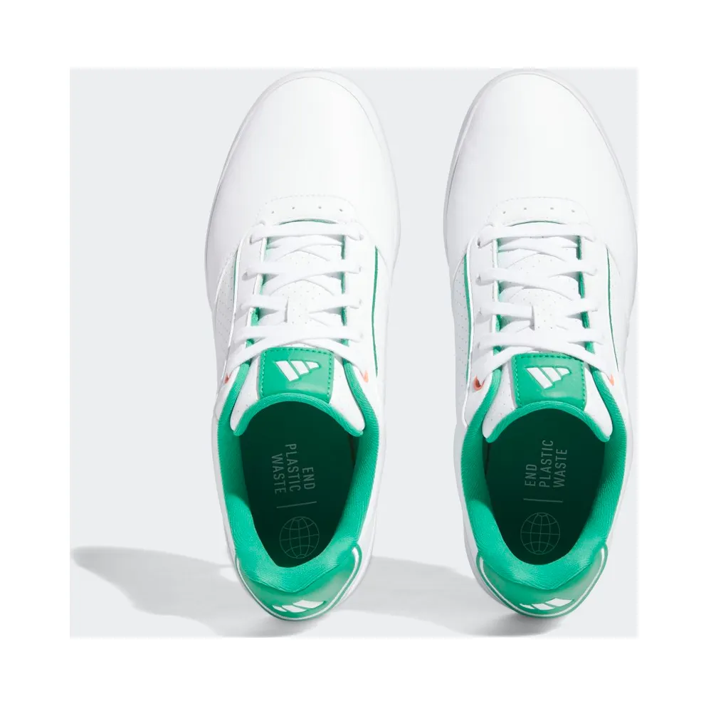adidas Retrocross Spikeless Golf Shoes Cloud White / Court Green / Cloud White (GV6912)
