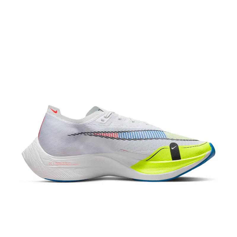 Nike ZoomX Vaporfly Next% 2 “White Volt Racer Blue” (CU4111-103)