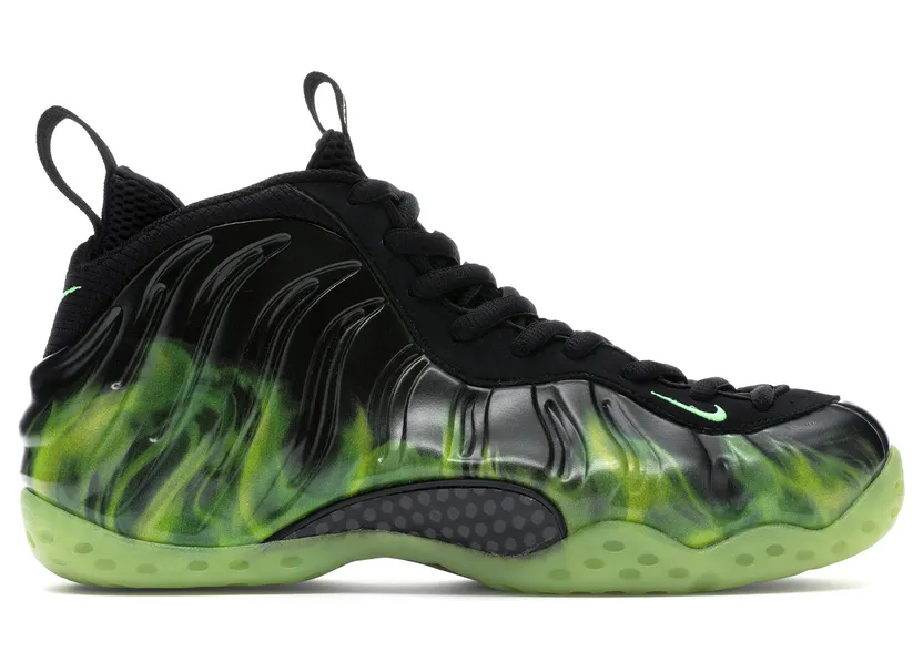 Nike Air Foamposite One ‘Paranorman’ Black/Black-Electric Green (579771-003)