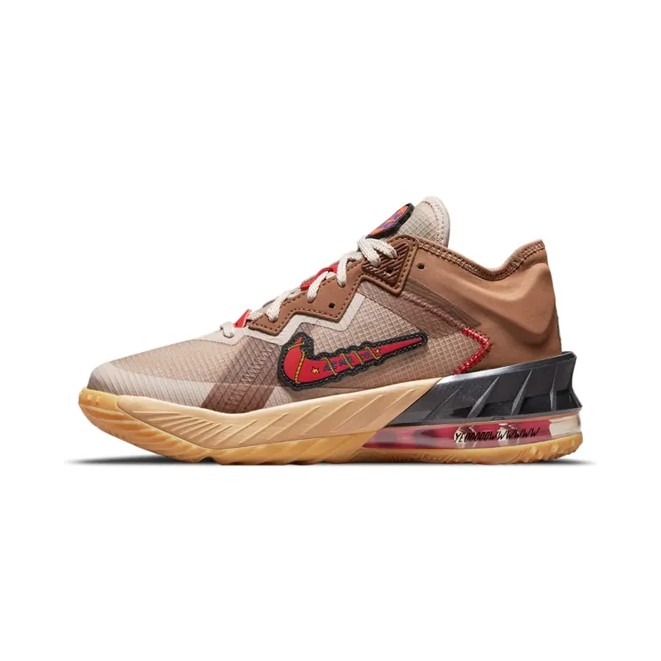 Nike LeBron 18 Low Wile E. x Roadrunner (GS) (2021) “Racer Blue / Baltic Blue / University Gold / White” (DJ3760-401)