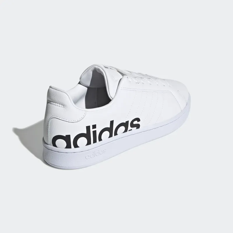 Adidas Grand Court Base Beyond Cloud White / Core Black / Cloud White (H04558)