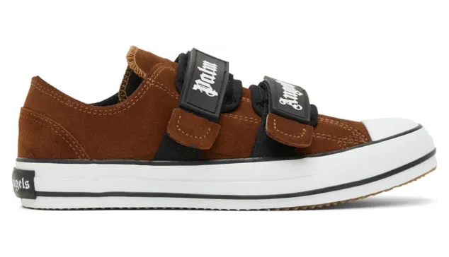 Palm Angels Brown Vulcanized Sneakers (PMIA034E20LEA0016001)