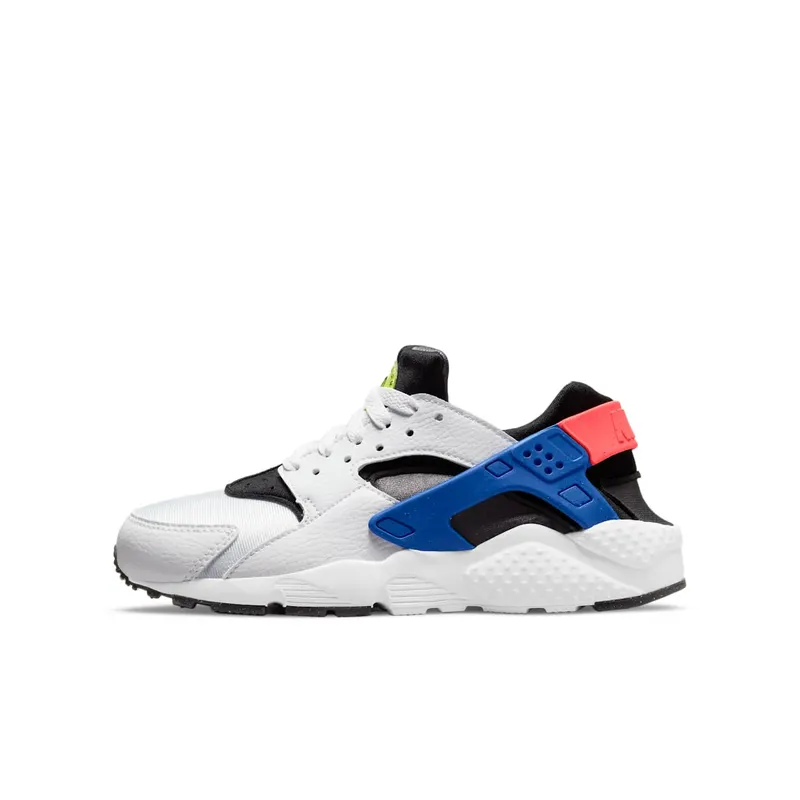 Nike Air Huarache Run White Racer Blue Bright Crimson (DQ0975-100)