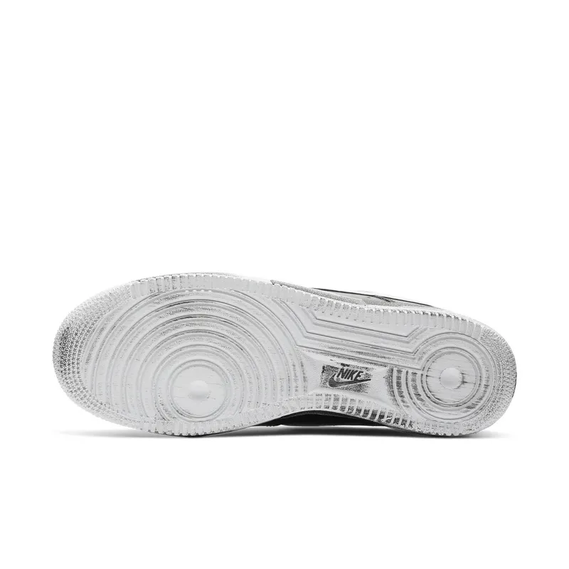 Nike x PEACEMINUSONE Air Force AF 1 ‘Para-noise’ G-Dragon Black White (2019) (AQ3692-001)