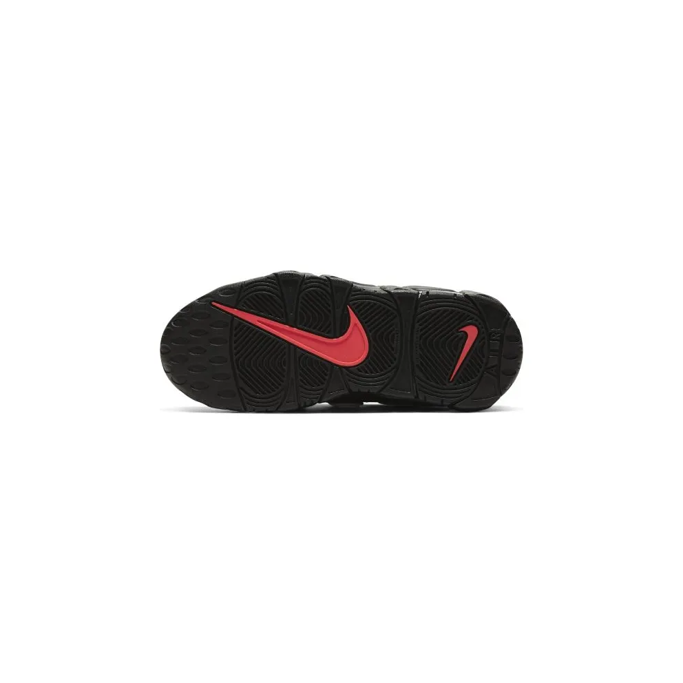 Nike Air More Uptempo 96 Spray Paint (PS) Black/White/Laser Crimson (AA1554-010)