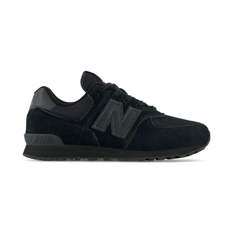 New Balance Kids Black 574 Core Big Kids Sneakers (GC574EVE)