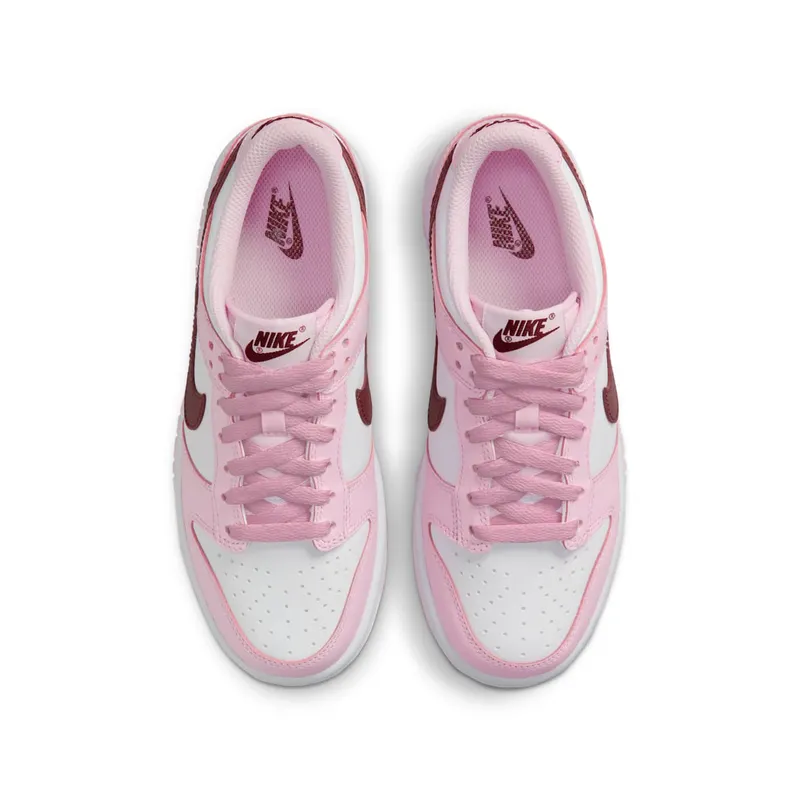 Nike Dunk Low Pink Red White (PS) GS (CW1590-601)