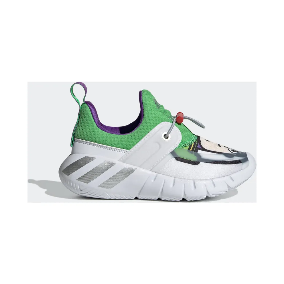 adidas x Disney Pixar Buzz Lightyear Rapidazen Slip-On Cloud White / Semi Solar Lime / Active Purple (GZ0633)
