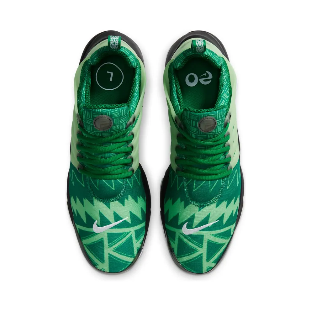 Nike Air Presto Naija Pine Green/Green Strike-Black-White (CJ1229-300)