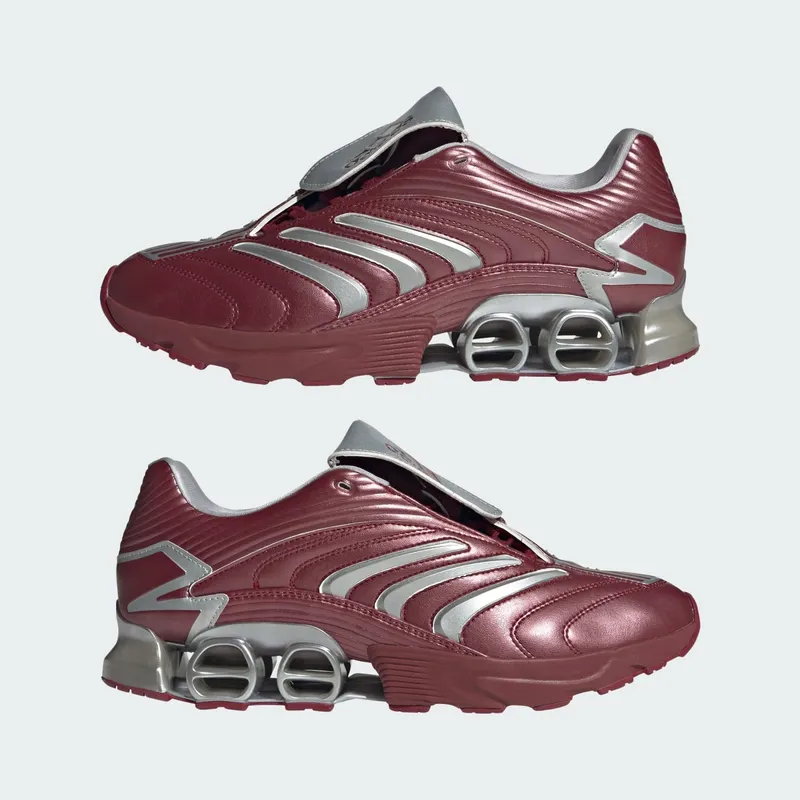 Adidas Predator Megaride Collegiate Burgundy / Silver Metallic / Light Solid Grey (JS1554)